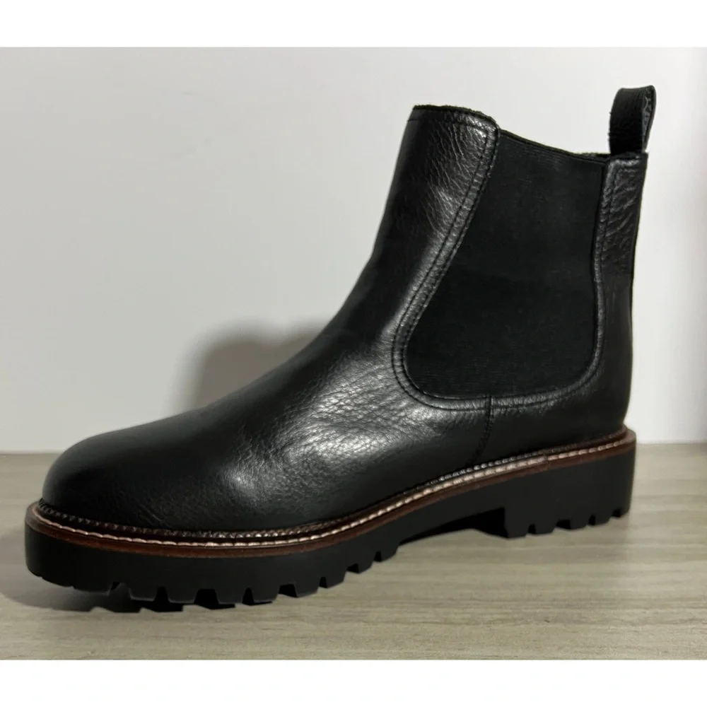 *NEW Caslon Miller chelsea boots black pull on Size 13
